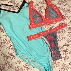 2 bathing suits